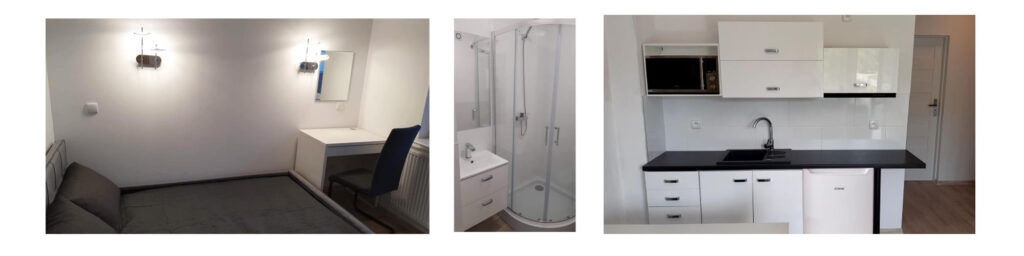 Apartament z sypialnią